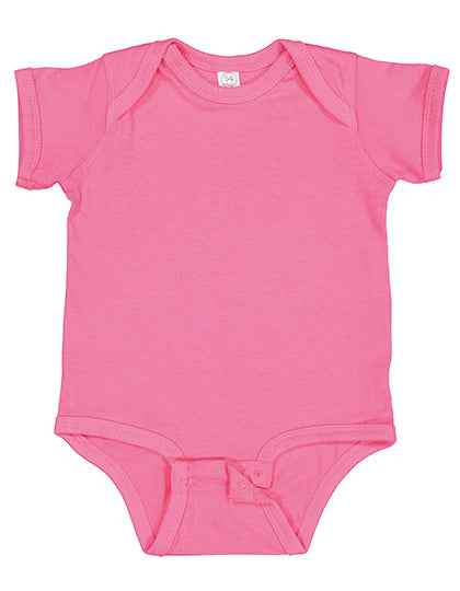 Infant Fine Jersey Short Sleeve Bodysuit - LA4424N