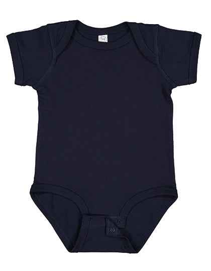 Infant Fine Jersey Short Sleeve Bodysuit - LA4424N