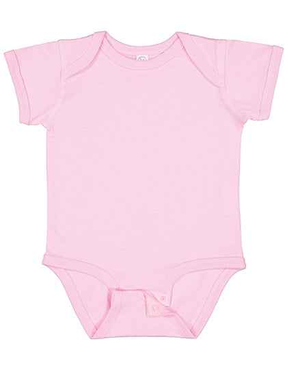 Infant Fine Jersey Short Sleeve Bodysuit - LA4424N