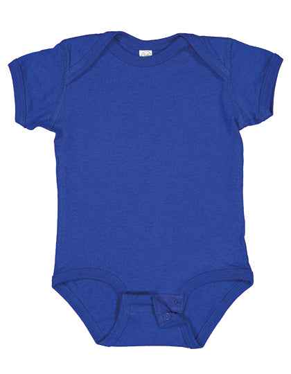 Infant Fine Jersey Short Sleeve Bodysuit - LA4424N