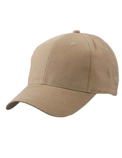 Brushed 6-Panel Cap - MB6118