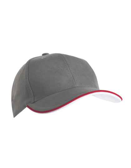 6 Panel Double Sandwich Cap - MB6197