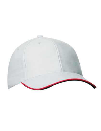 6 Panel Double Sandwich Cap - MB6197
