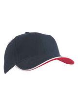 6 Panel Double Sandwich Cap - MB6197