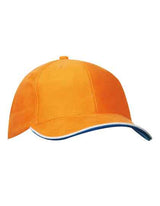 6 Panel Double Sandwich Cap - MB6197