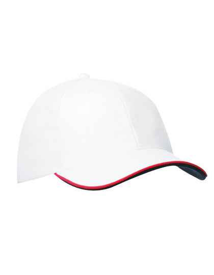6 Panel Double Sandwich Cap - MB6197