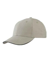 Light Brushed Sandwich Cap - MB6541