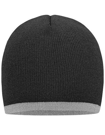 Beanie With Contrasting Border - MB7584