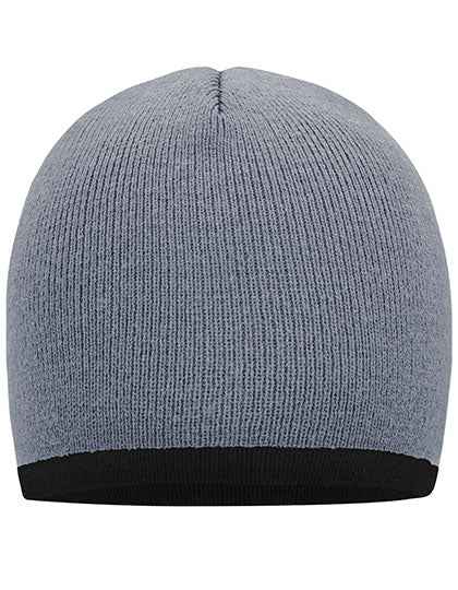 Beanie With Contrasting Border - MB7584