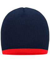 Beanie With Contrasting Border - MB7584