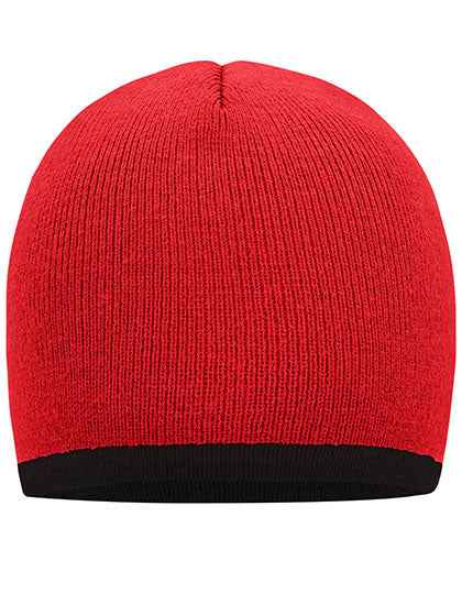 Beanie With Contrasting Border - MB7584