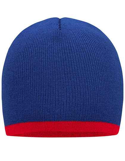 Beanie With Contrasting Border - MB7584