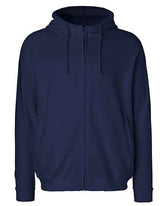 Unisex Hoodie With Hidden Zip - NE63401