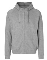 Unisex Hoodie With Hidden Zip - NE63401