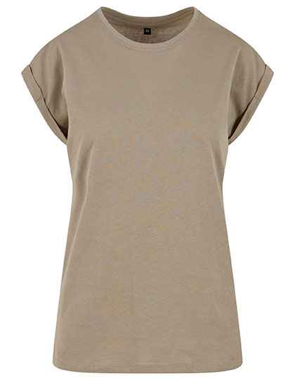 Ladies Extended Shoulder Tee - NM007