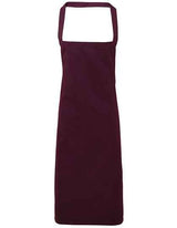 Organic Cotton Bib Apron (No Pocket) - PW102