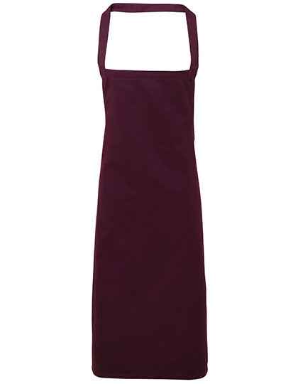 Organic Cotton Bib Apron (No Pocket) - PW102