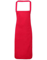 Organic Cotton Bib Apron (No Pocket) - PW102
