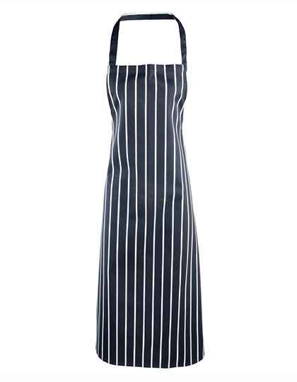 Striped Bib Apron - PW110