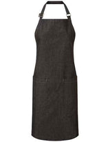 Organic Denim Fairtrade Bib Apron - PW113