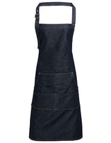 Jeans Stitch Denim Bib Apron - PW126