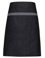 Domain Contrast Denim Waist Apron - PW128