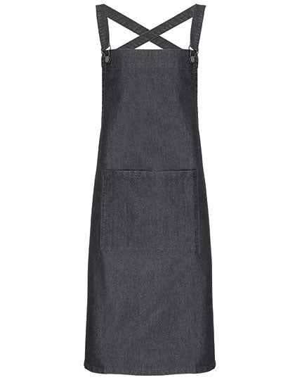 Cross Back Barista Bib Apron - PW129