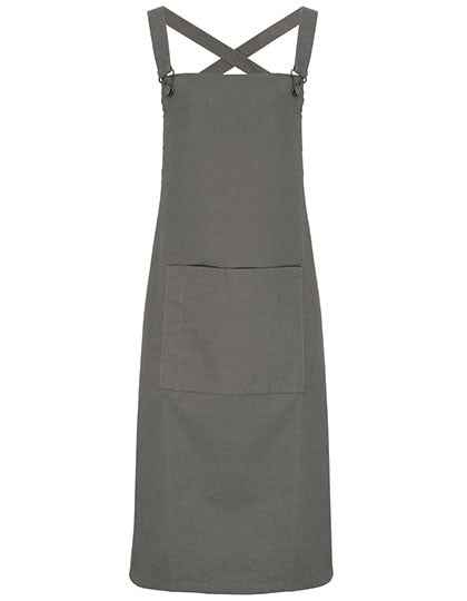 Cross Back Barista Bib Apron - PW129
