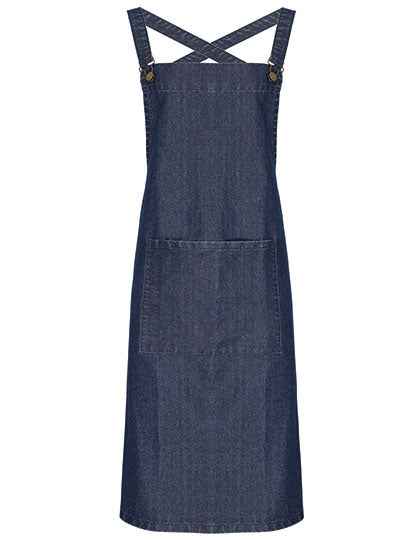 Cross Back Barista Bib Apron - PW129