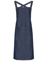 Cross Back Barista Bib Apron - PW129