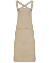 Cross Back Barista Bib Apron - PW129