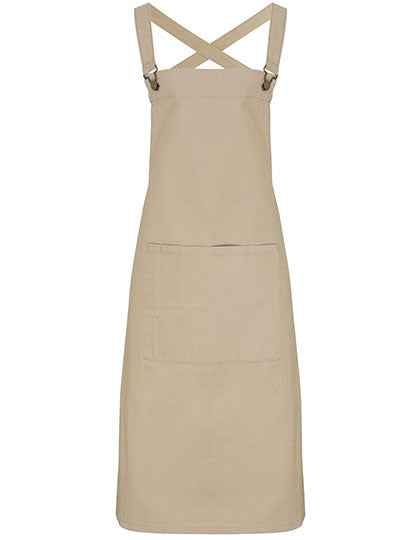 Cross Back Barista Bib Apron - PW129