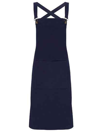 Cross Back Barista Bib Apron - PW129