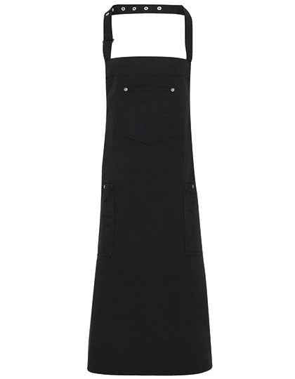 Cotton Chino Bib Apron - PW132