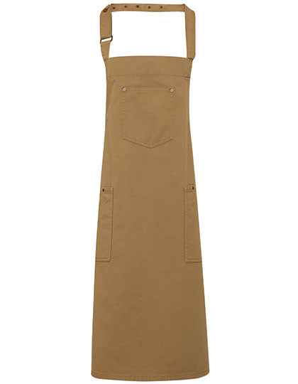 Cotton Chino Bib Apron - PW132