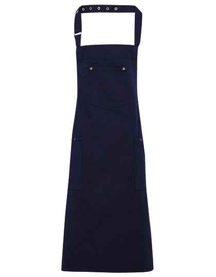 Cotton Chino Bib Apron - PW132