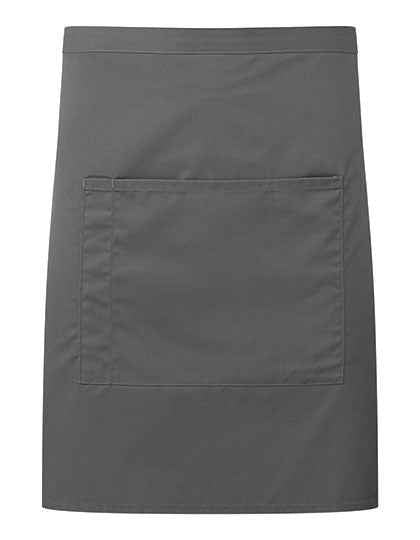 Colours Mid Length Apron with Pocket - PW141