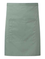 Colours Mid Length Apron with Pocket - PW141