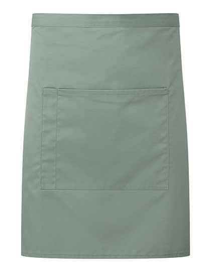 Colours Mid Length Apron with Pocket - PW141