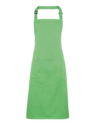 Colours Collection Bib Apron With Pocket - PW154
