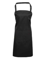 Colours Collection Bib Apron With Pocket - PW154