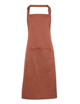 Colours Collection Bib Apron With Pocket - PW154