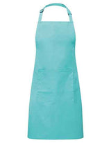 Colours Collection Bib Apron With Pocket - PW154