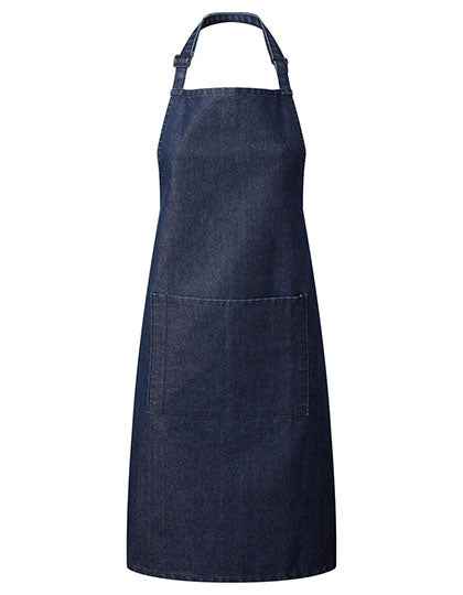 Colours Collection Bib Apron With Pocket - PW154