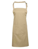 Colours Collection Bib Apron With Pocket - PW154