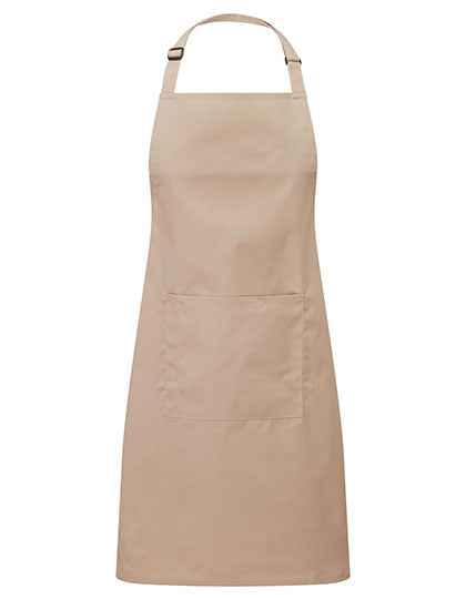 Colours Collection Bib Apron With Pocket - PW154
