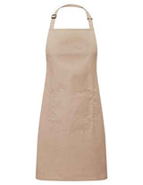 Colours Collection Bib Apron With Pocket - PW154