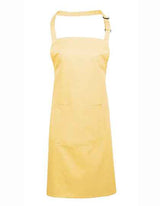 Colours Collection Bib Apron With Pocket - PW154