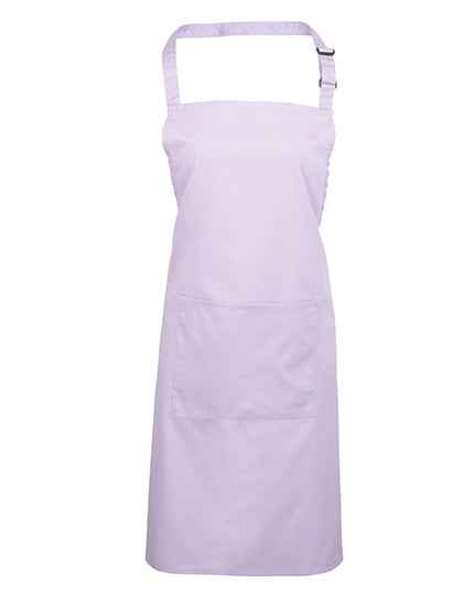 Colours Collection Bib Apron With Pocket - PW154