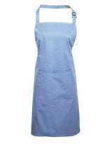 Colours Collection Bib Apron With Pocket - PW154